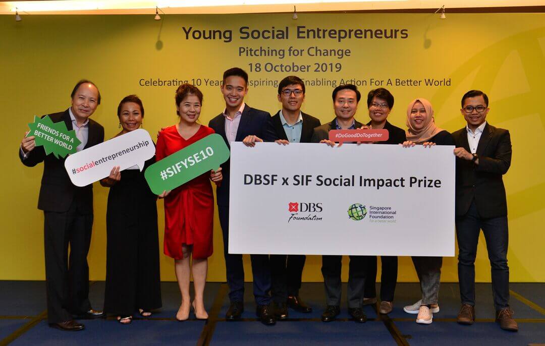 YSE alumni Ecodoe, WateROAM and Langit Collective win the DBSF x SIF Social Impact Prize for their growth, impact and contribution to the sector over the years