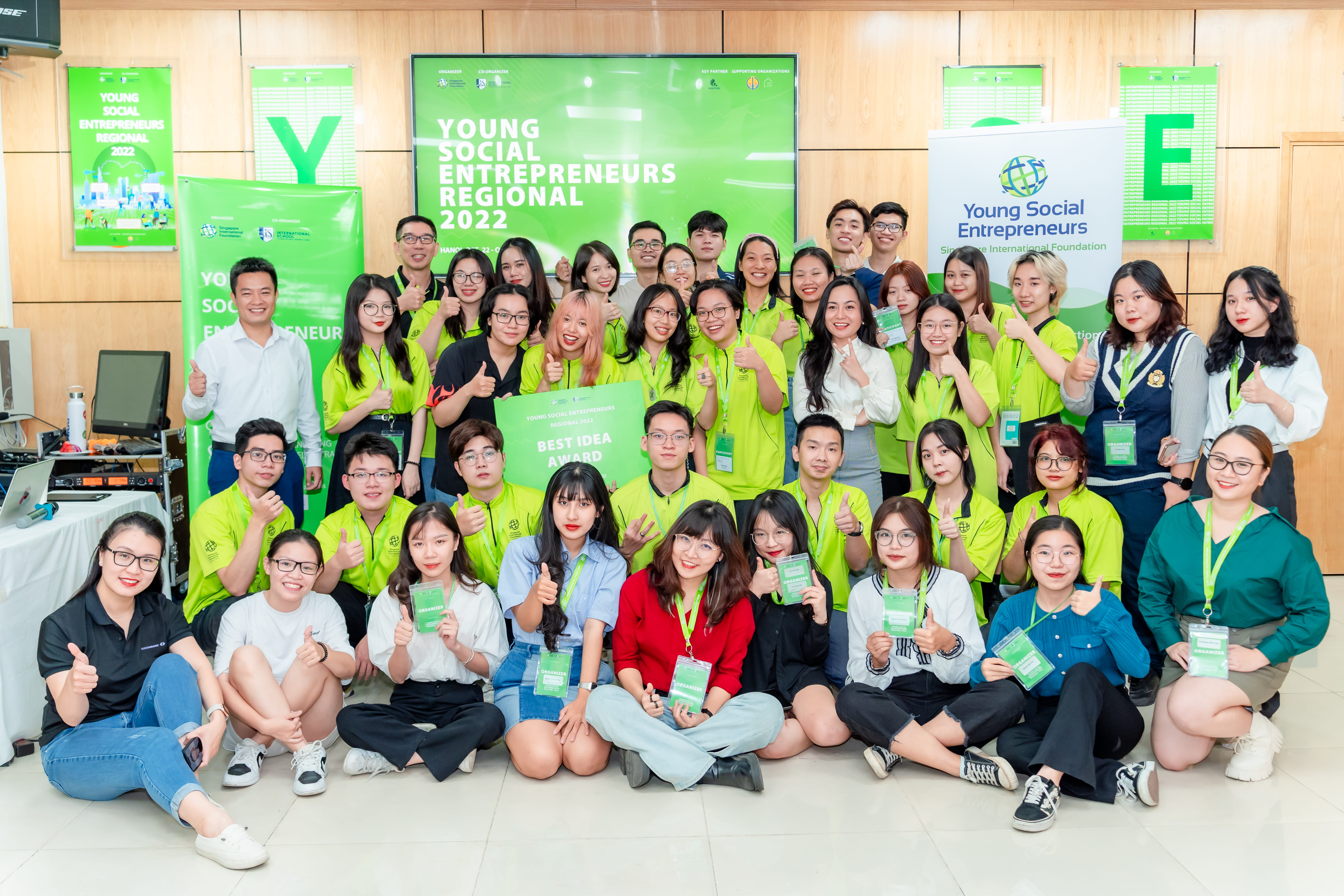 The two-day workshop brings together 26 Vietnamese youths to boost their ability to start their social enterprises.